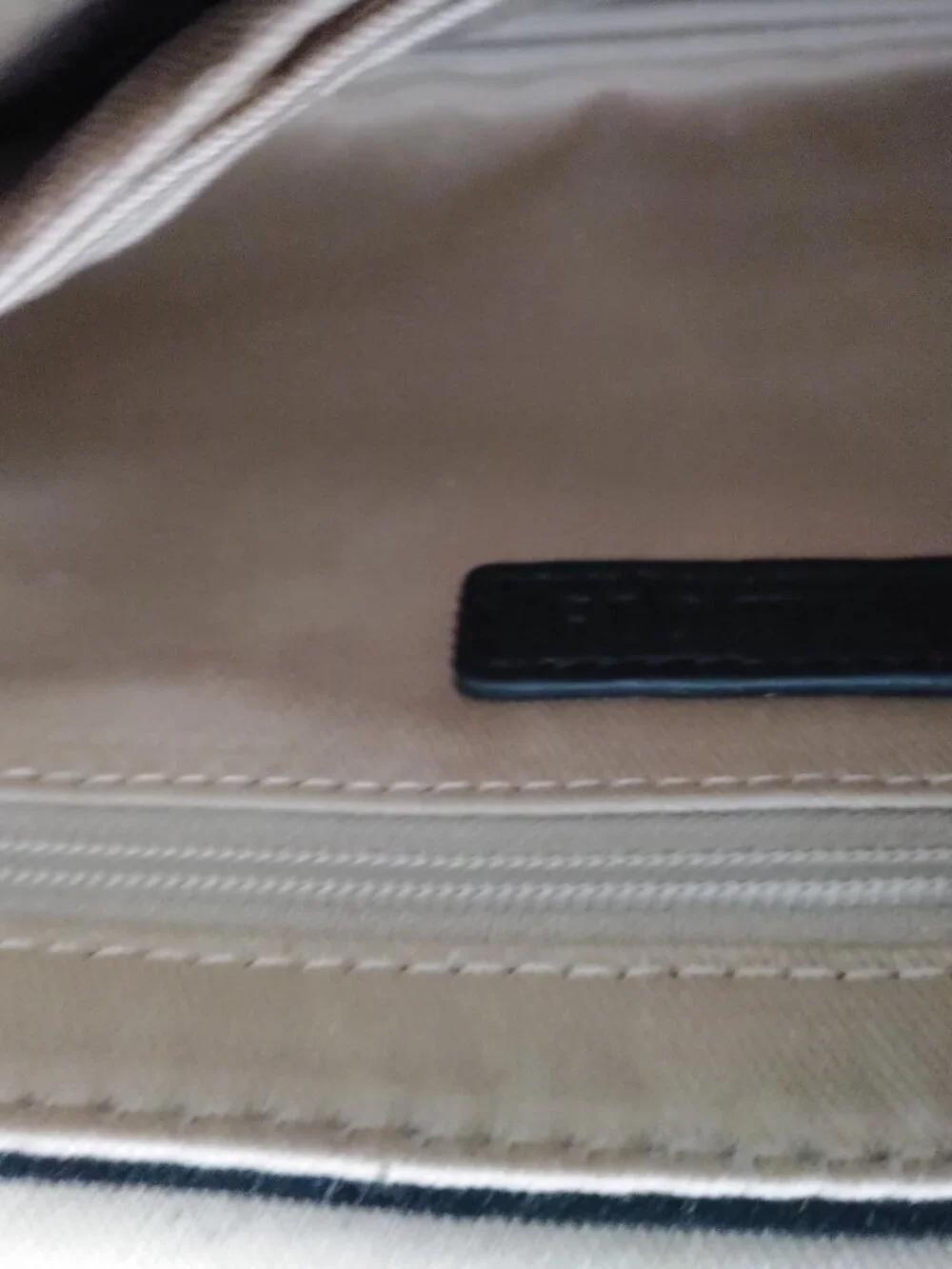Talbots suede envelope